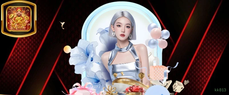 Imagem promocional da kk813 mostrando a plataforma e suas vantagens